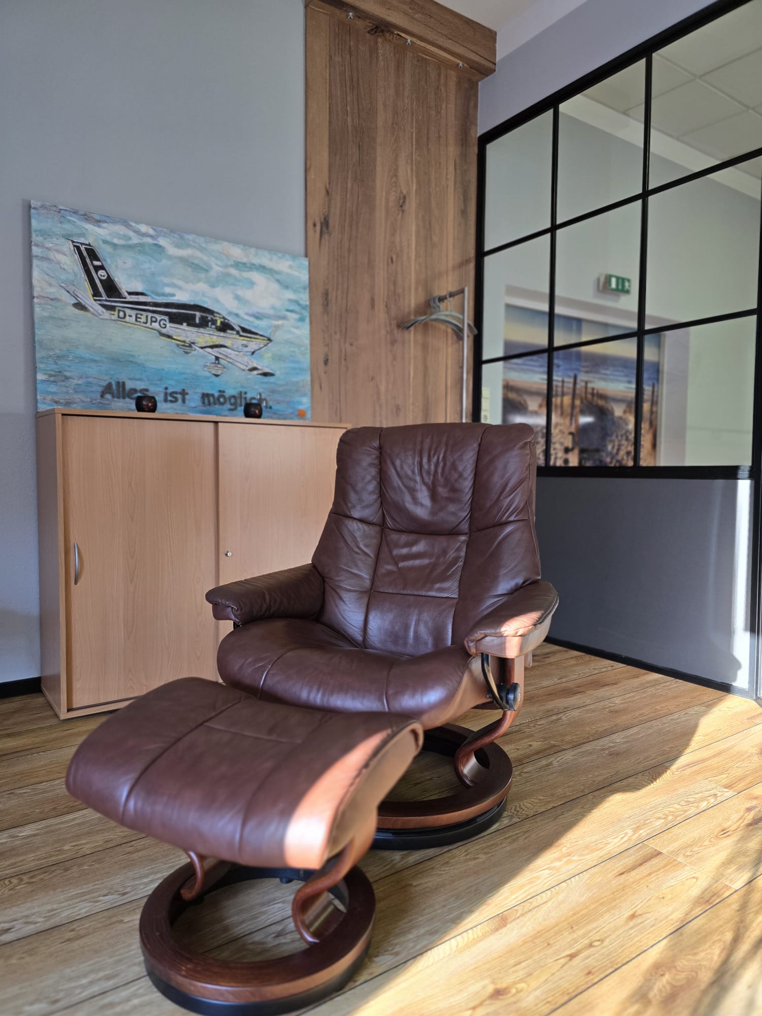 Therapie-Sessel in der Praxis